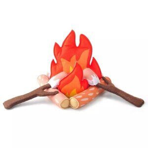 5 PC Felt Campfire Play Set ~ Pretend Camping, Roast Marshmallows, S'mores ~ NEW